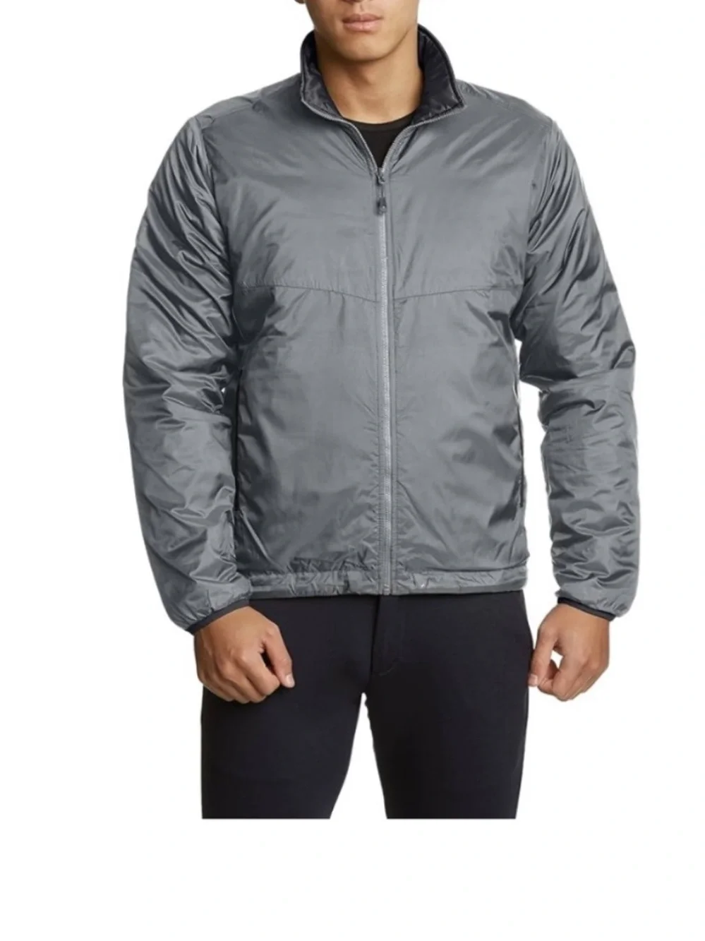 Mountain Hardwear Switch Flip Hooded Black Jacket Size XL